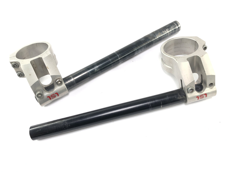 Aprilia SL 1000 Falco Pa [2000] - handlebar fum on the left and right clip -on poles aluminum silver
