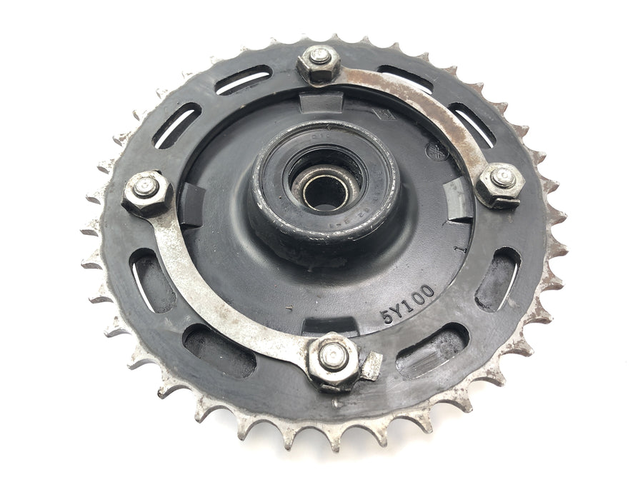 Yamaha XT 600 Z Ténéré 1VJ [1986] - chain wheel Ritzel drive wheel behind