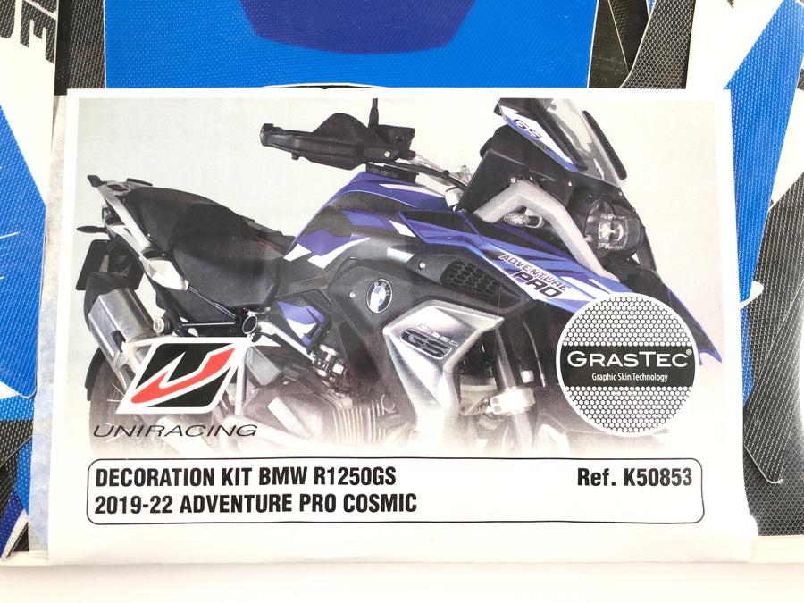 BMW R 1200 GS - Dekorsatz Aufkleber Kit Verklebungsset Adventure Pro Cosmic