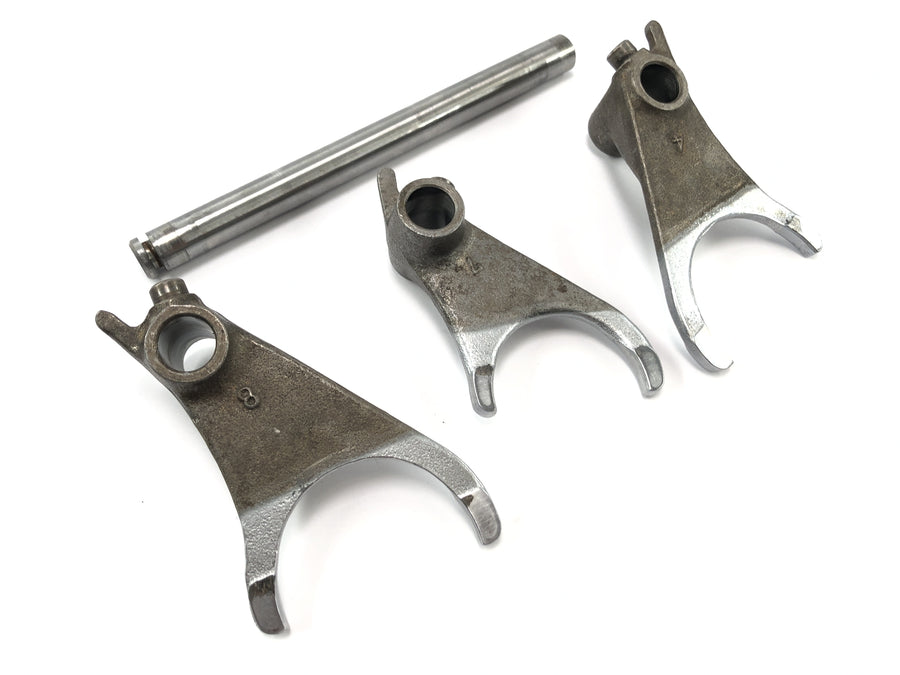 Kawasaki GPZ 1100 ZXT10E [1997] - Switch forks gear cobbles set with guidance axis guide