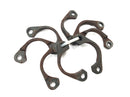 Kawasaki GPZ 1000 RX [1987] - manifold clamps exhaust manifold holder clamps retaining bracket Exhaust-1