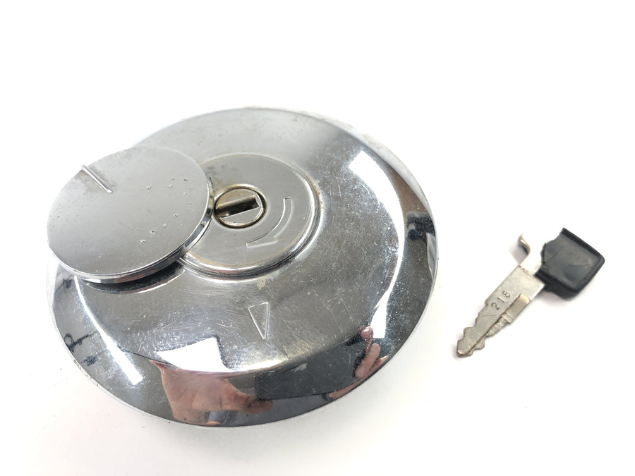 Honda GL 500 SILVERSCHING PC02 [1982] - fuel lid of petrol lid tank closure can be locked