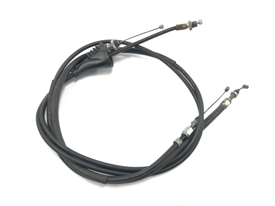 Yamaha XT 500 1U6 [1981] - Throttle cable, double cable, Bowden cable, throttle cable, carburettor cable