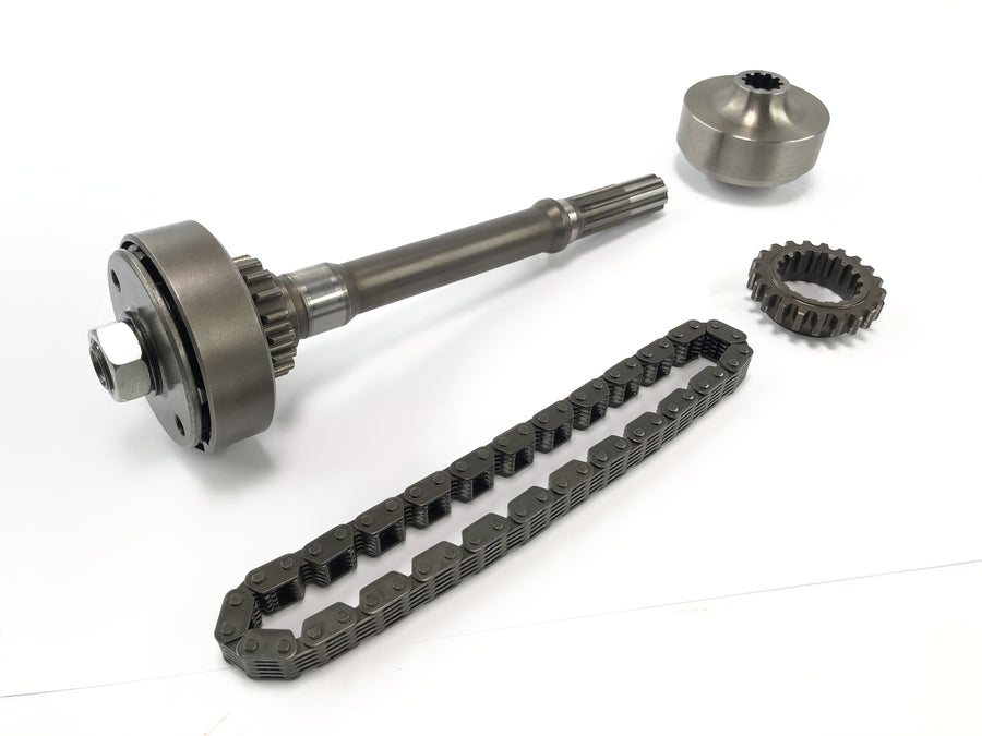 Kawasaki GPZ 1100 ZXT10E [1997] - drive shaft coupling wave chain control chain