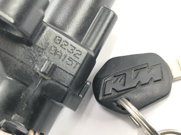 KTM RC 125 [2016] - Lock set ignition lock tank cap control unit ECU with code card key set - 0