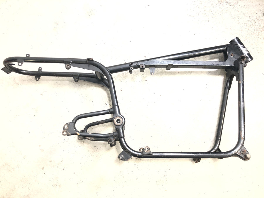 Moto Guzzi V7 Special [1971] - frame with registration document main frame chassis chassis base frame