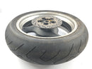 Suzuki GSX R 1100 GV73B [1990] - rear wheel wheel rim at the back with brake disc and chain wheel-1