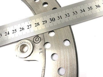 BMW K 1200 S K12S [2005] - Brake disc set 320 x 5.00 mm Brake Disc perforated at the front - 0