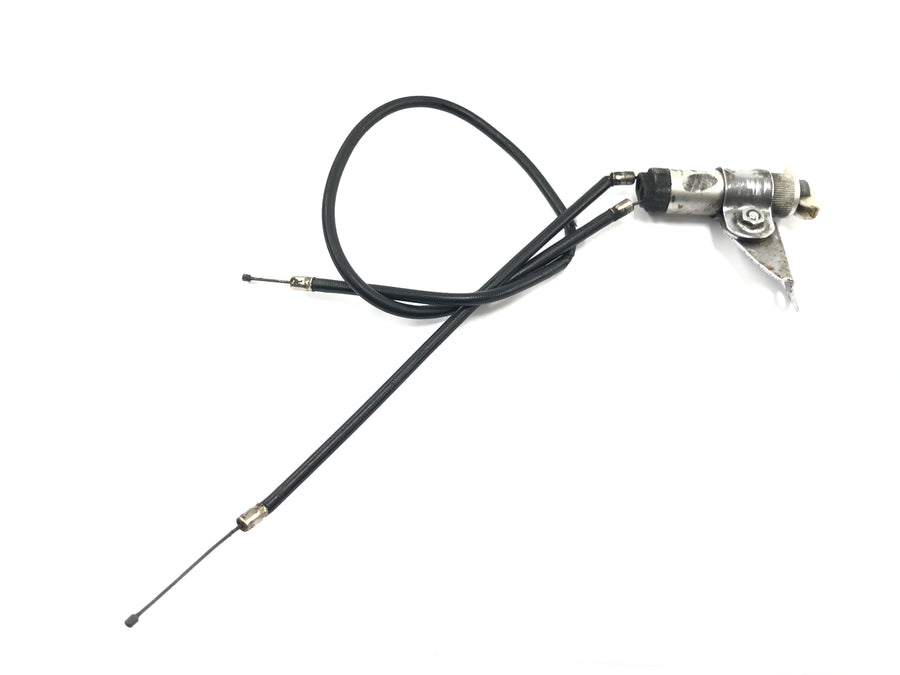MOTO GUZZI CALIFORNIA 2 1000 VT [1982] - Choke lever with choke cable, cold start cable, Bowden cable