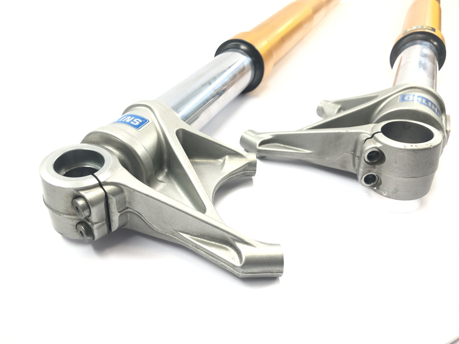 Ducati Multistrada 1200 S Touring [2009] - Upside down suspension fork Öhlins electronically adjustable
