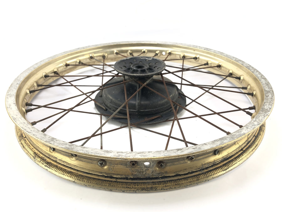 Yamaha XT 500 1U6 [1981] - Front wheel rim gold