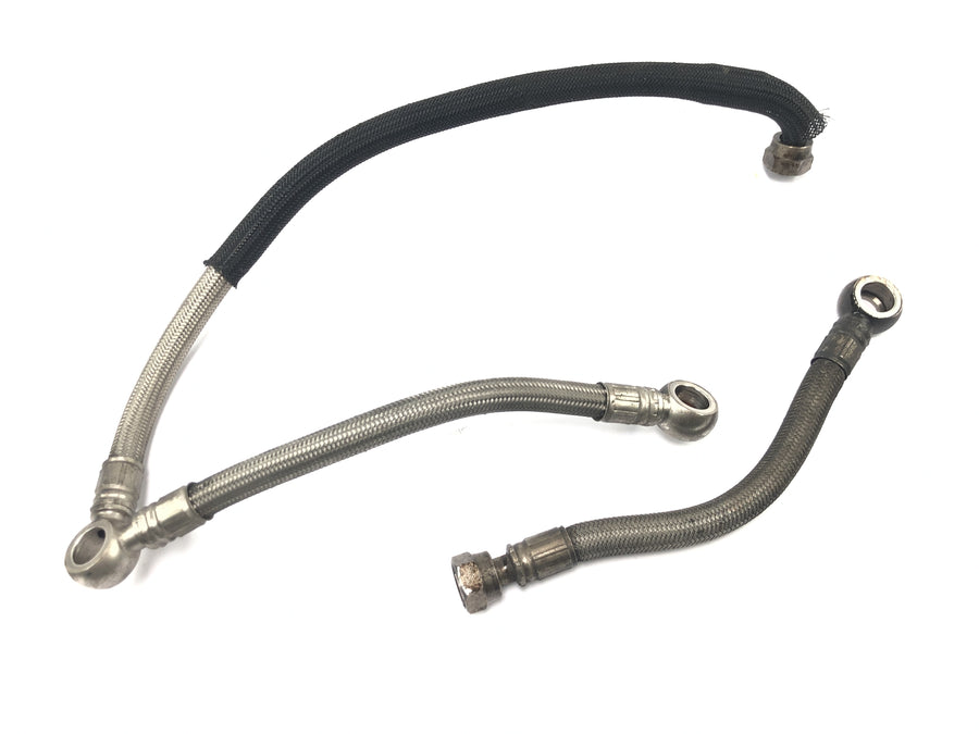 Moto Guzzi Stelvio 1200 8V [2016] - Oil line pressure line hose line steel flex