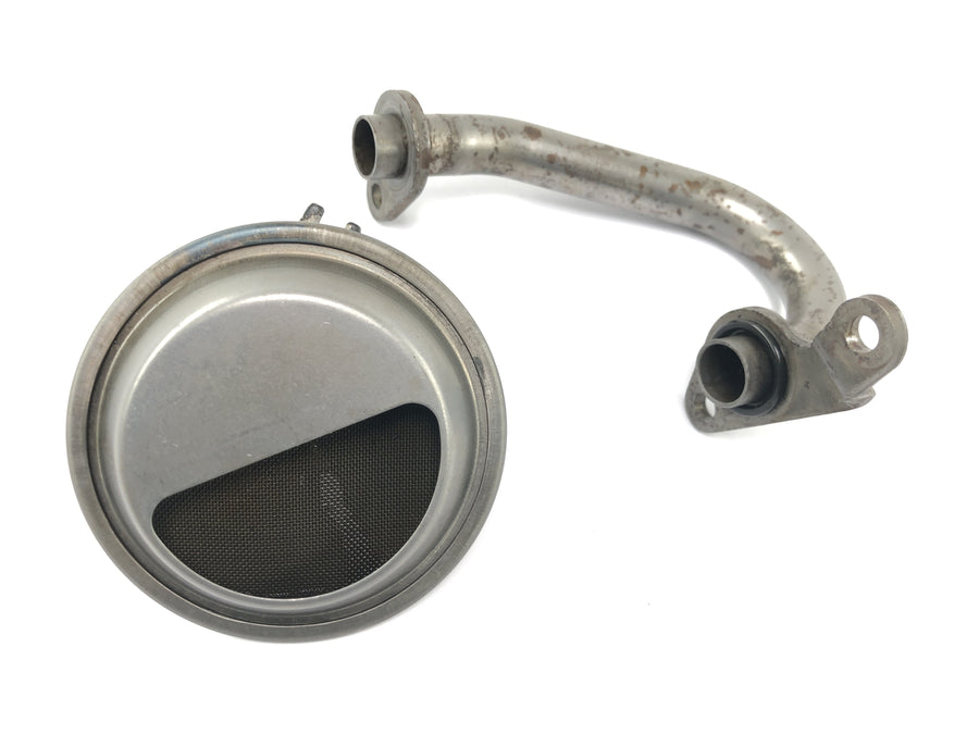 Honda ST 1100 SC26 Pan European [1990] - Oil strainer oil intake pipe oil pump oil filter strainer