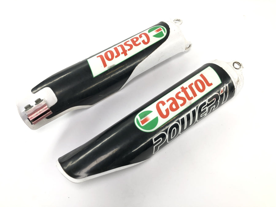 Honda CRF 450 R [2007] - Gabelschützer Gabelprotektoren Gabelschutz vorne Castrol