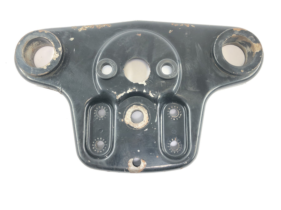 Moto Guzzi V7 Special [1971] - upper fork bridge, steering head plate, steering head bridge