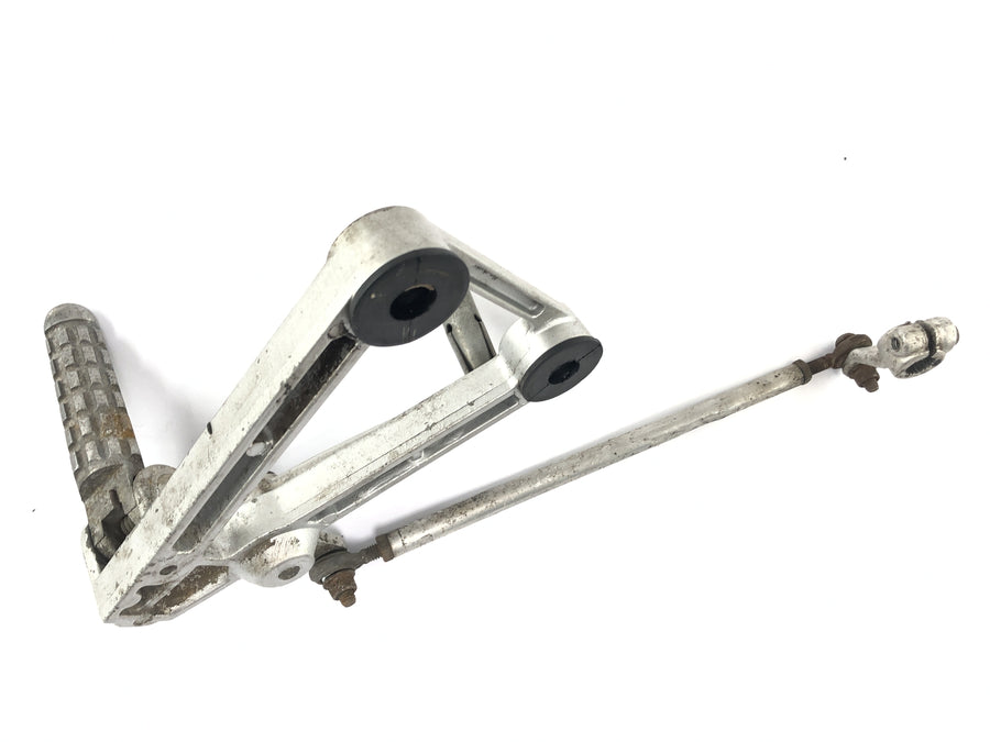 Cagiva Mito 125 EVO 8P [2000] - Driver's footrest roast footrest bracket on the left with switching pedal