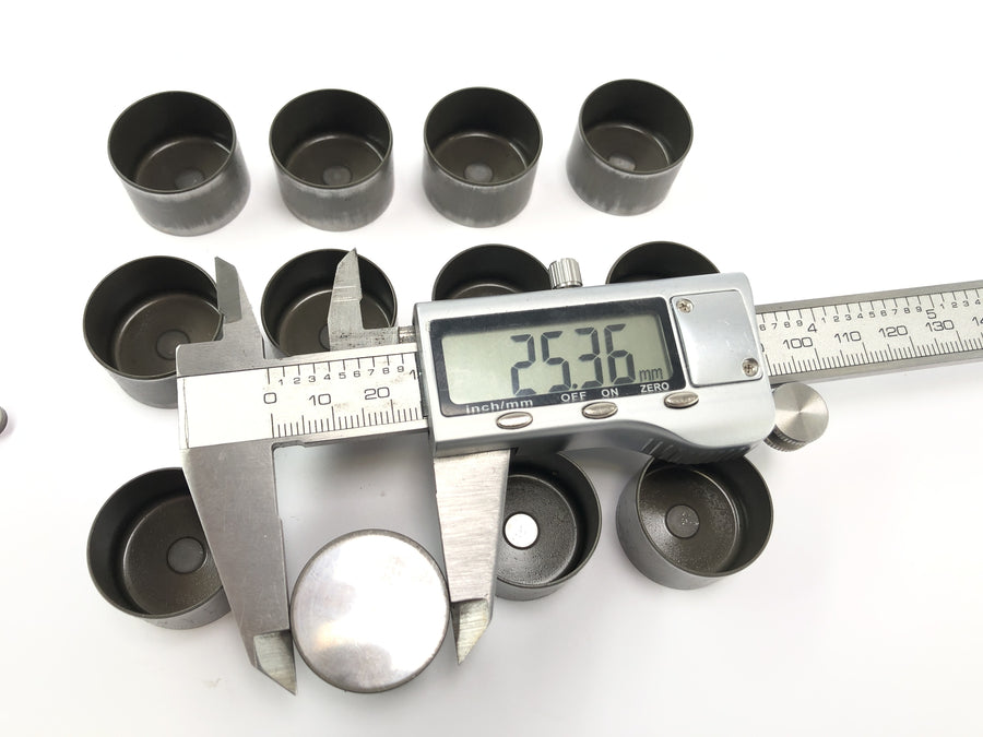 Triumph Street Triple R 675 D67LD [2010] - Stößeltassen valve stark cups of shims sentence