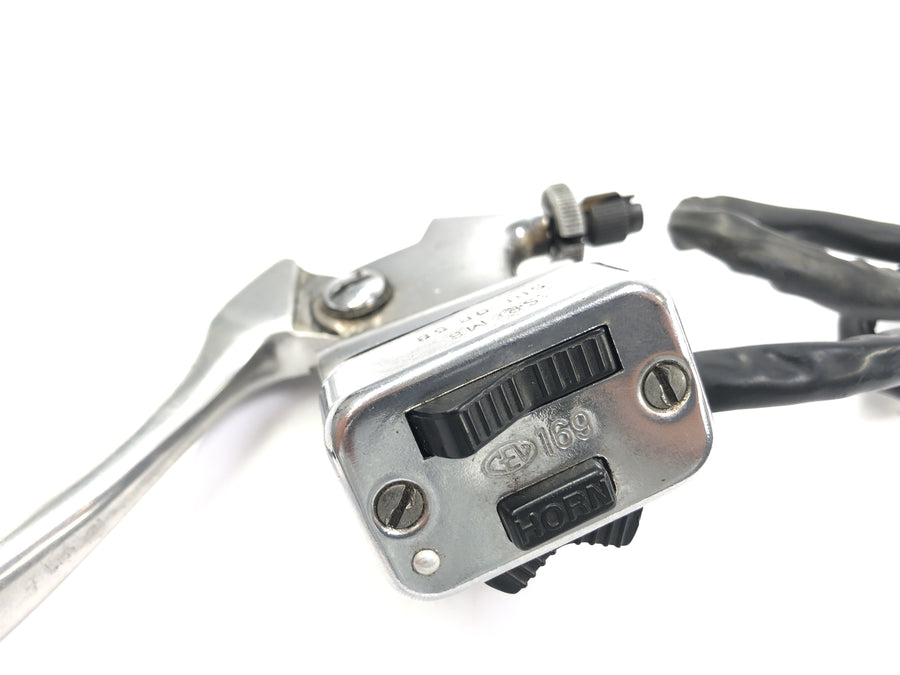 Moto Guzzi V7 Special [1971] - Left handlebar fitting with clutch lever