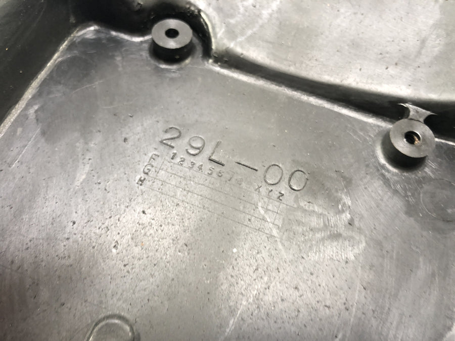 Yamaha RD 350 YPVS 31K [1984] - Rear subframe splash guard