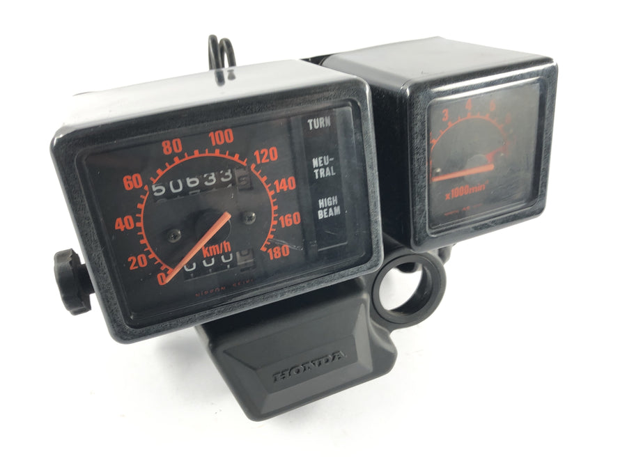 Honda XL 600 LM PD04 [1989] - Cockpit speedometer and rotating meter with bracket