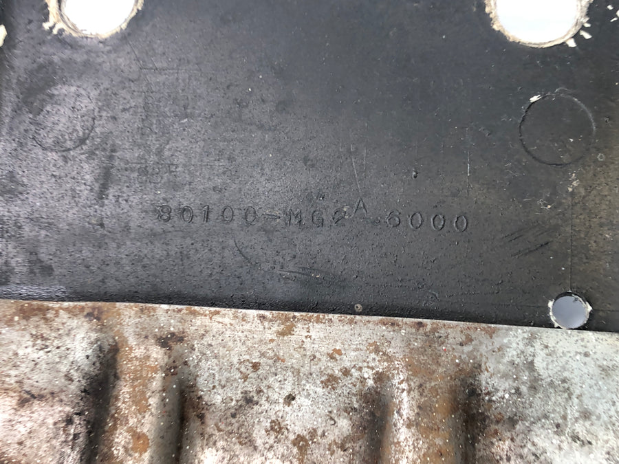 Honda XL 600 R PD03 [1986] - rear splash guard, license plate holder, rear fairing