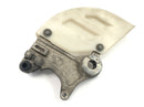 Honda NX 650 RD08 [1995] - brake disc protection cover front hub braking anchor-1