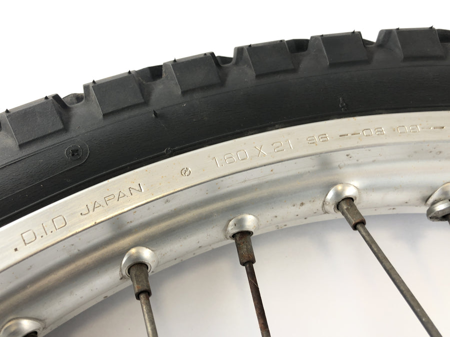 Honda XL 600 R PD03 [1985] - Front wheel with brake disc wheel rim front