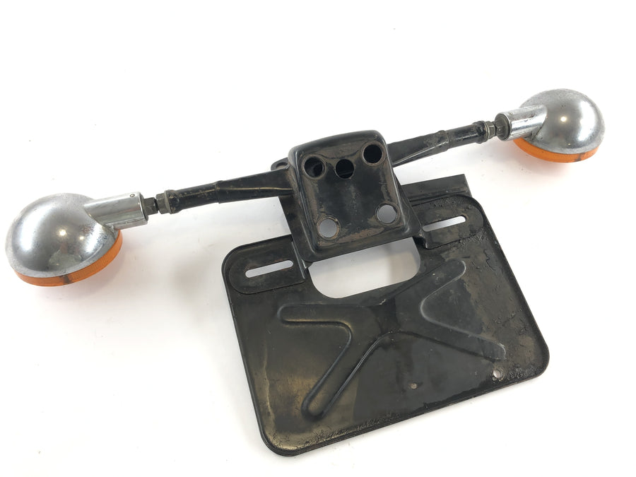 Yamaha XS 400 2A2 [1982] - License plate holder with indicator