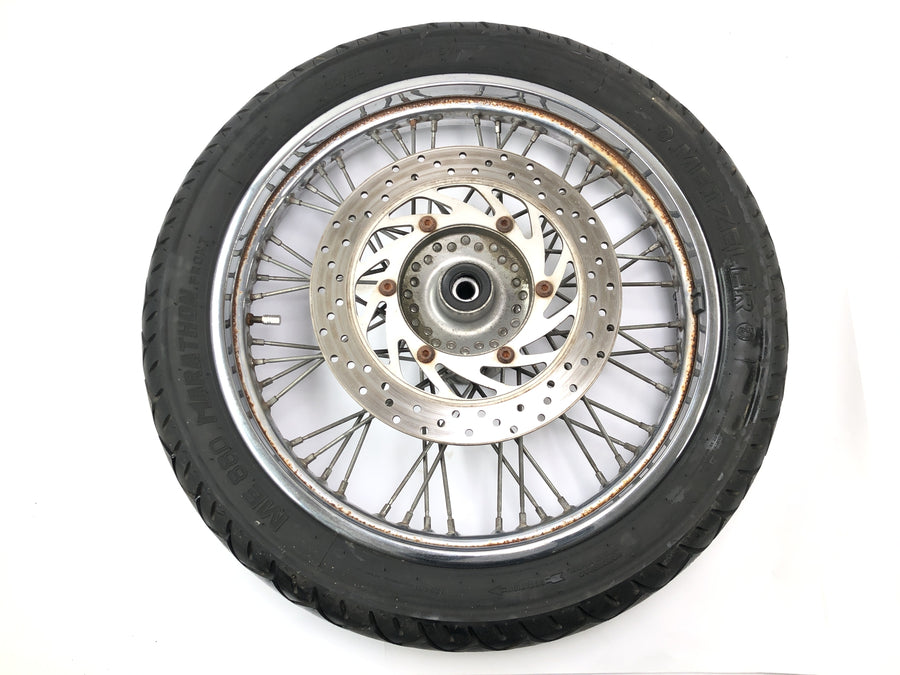 Yamaha XVS 650 Drag Star VM03 [2001] - front wheel rim spoke wheel with brake disc 19 inches