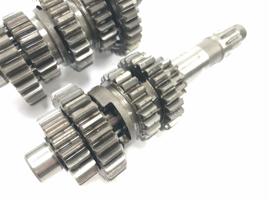Yamaha XT 500 1U6 [1981] - Transmission gear shaft gear shafts