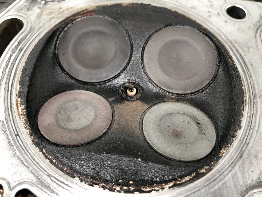 Moto Guzzi Stelvio 1200 4V [2009] - Cylinder head on the left
