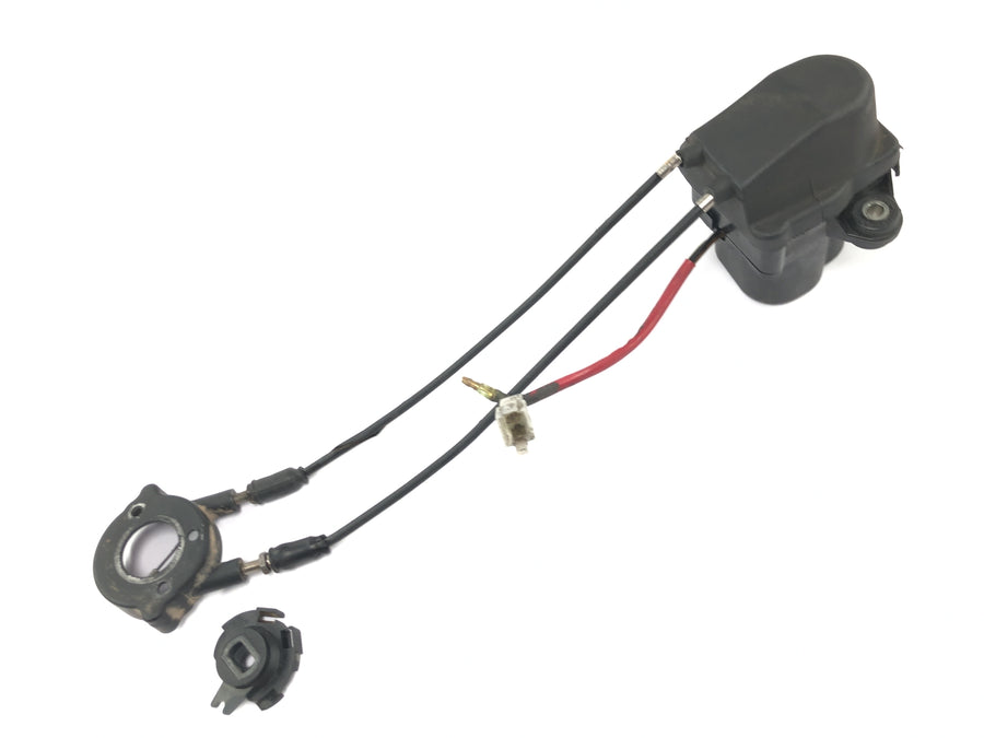 Sachs ZX 125 [1998] - Actuator exhaust control with Bowden cables