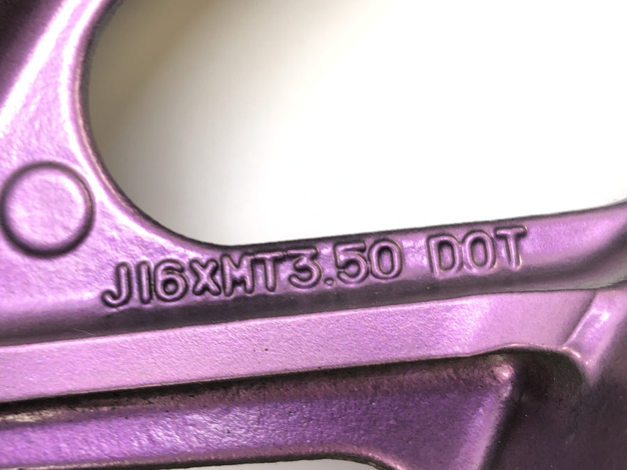 Kawasaki GPZ 1000 RX [1987] - Rear wheel rim 3.50 x 16"