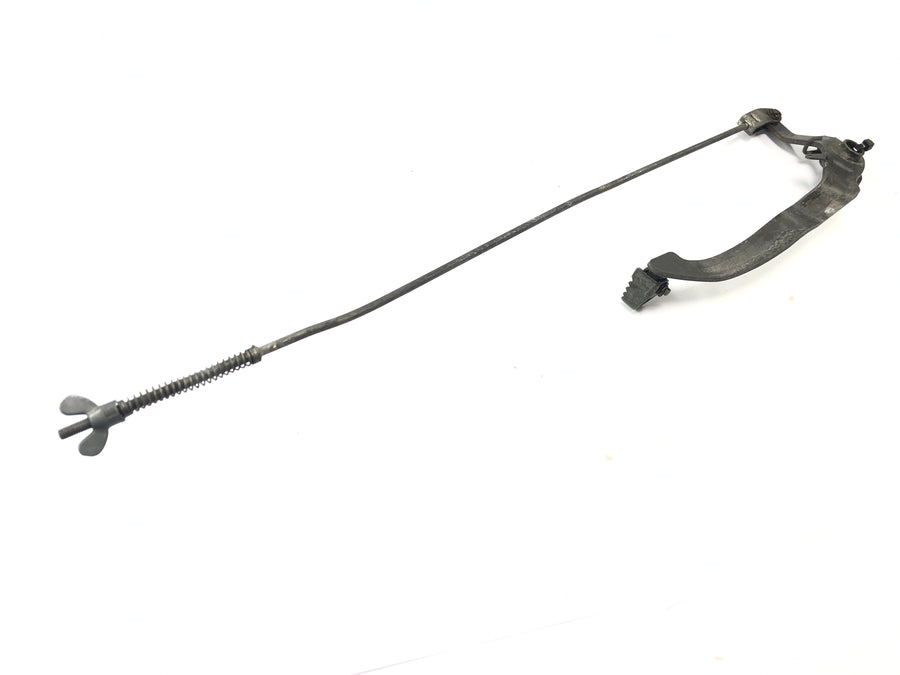Yamaha XT 600 Z Ténéré 55W [1986] - brake pedal with brake -cutting foot brake lever rigid with frames on the left