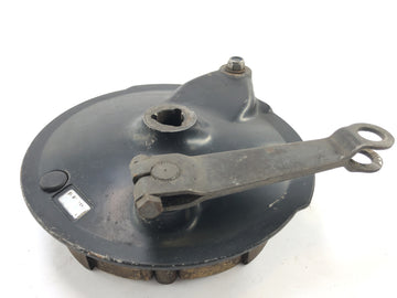 Yamaha XT 500 1U6 [1981] - Rear brake drum with brake shoes - 0