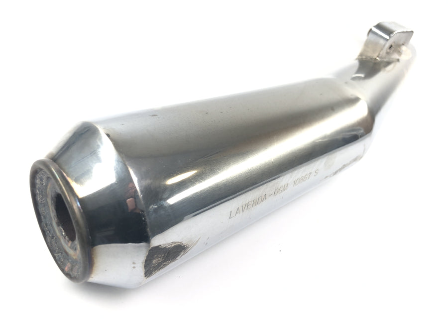Laverda 1000 [1978] - Exhaust silencer rear silencer muffler chrome right