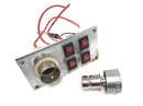 Honda GL 1500 Goldwing SC22 [1987] - Switch panel with cigarette lighter-3