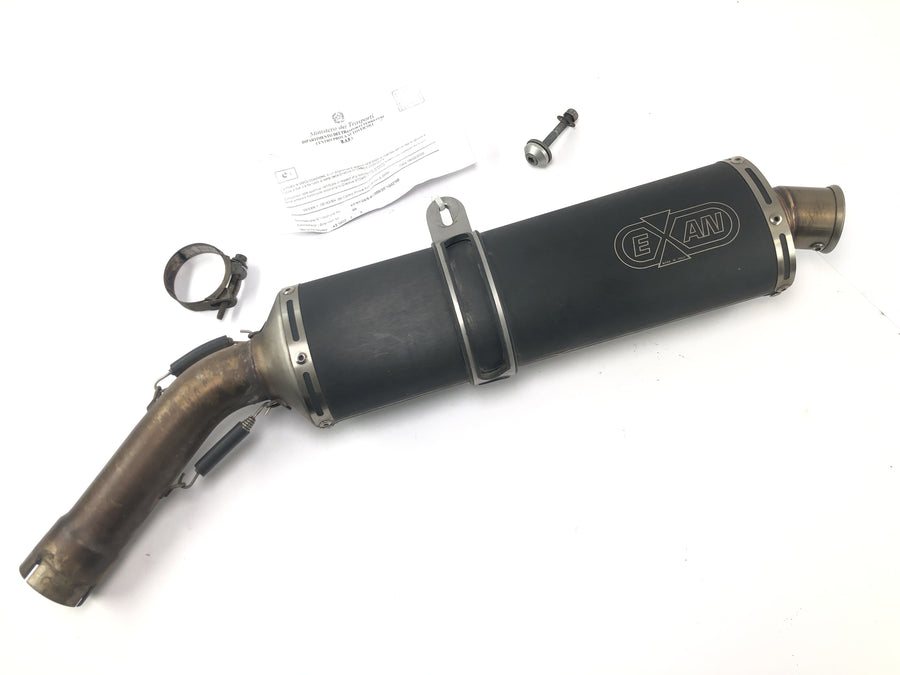 Moto Guzzi Stelvio 1200 8V [2016] - Silencer Exan exhaust rear silencer slip-on