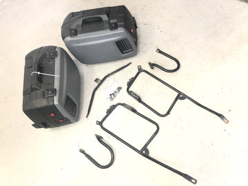 Honda XRV 750 Africa Twin RD04 [1992] - Side case set with pannier rack