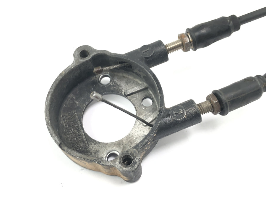 Sachs ZX 125 [1998] - Actuator exhaust control with Bowden cables