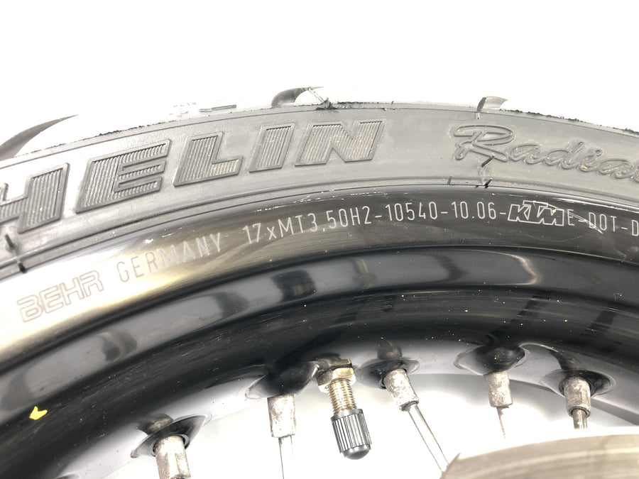 KTM 690 SM Prestige [2007] - front wheel Rad rim at the front 3.50x17 "