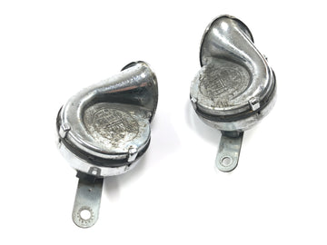 MOTO GUZZI CALIFORNIA 2 1000 VT [1982] - horn signal horn fanfare pair chrome