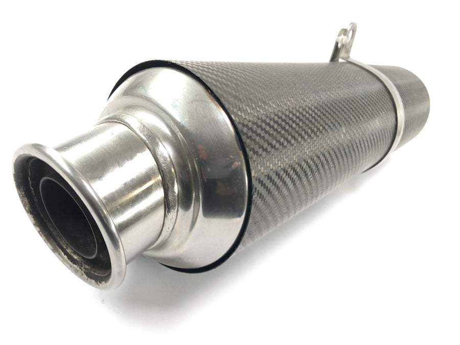 Triumph Daytona 900 T300 [1993] - silencer on the right exhaust carbon