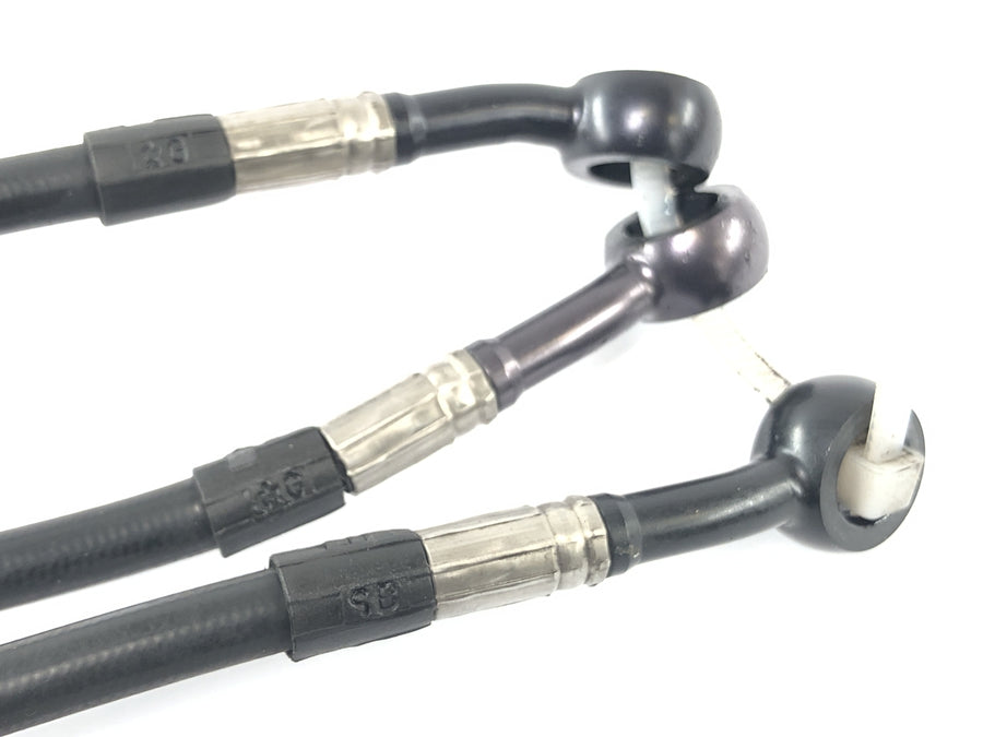 Kawasaki ZRX 1200 S ZRT20A [2002] - brake hose brake line kit 3 -part steel flex