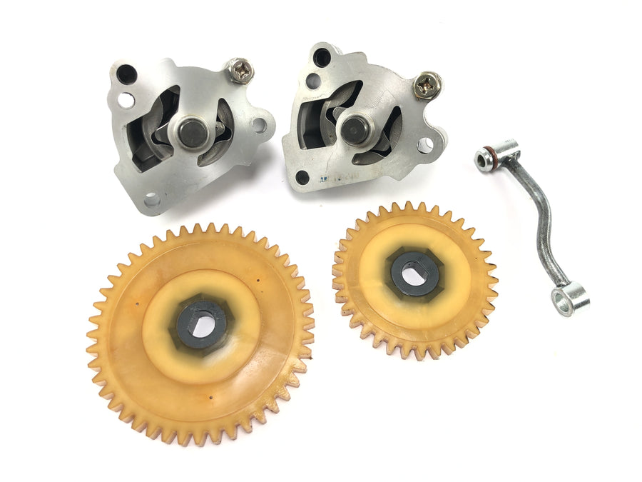 Triumph Bonneville T100 986MF [2012] - Oil pumps Oil delivery pumps Pump unit with gear