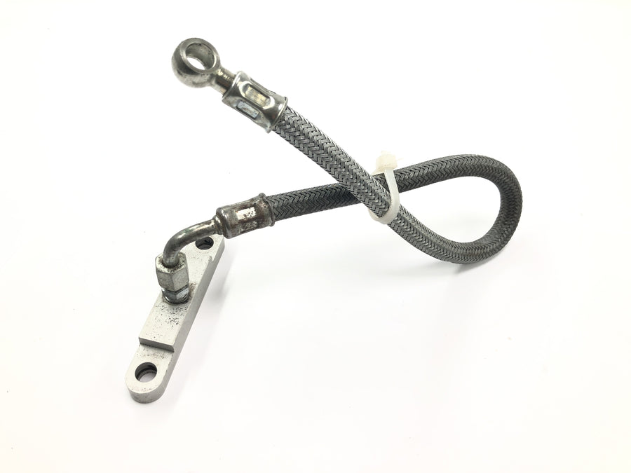 Yamaha XT 500 1U6 [1981] - Oil pipe steel flex