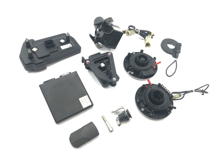 Ducati Multistrada 1200 S Touring [2009] - Lock set ignition lock immobilizer ECU speedometer sensor