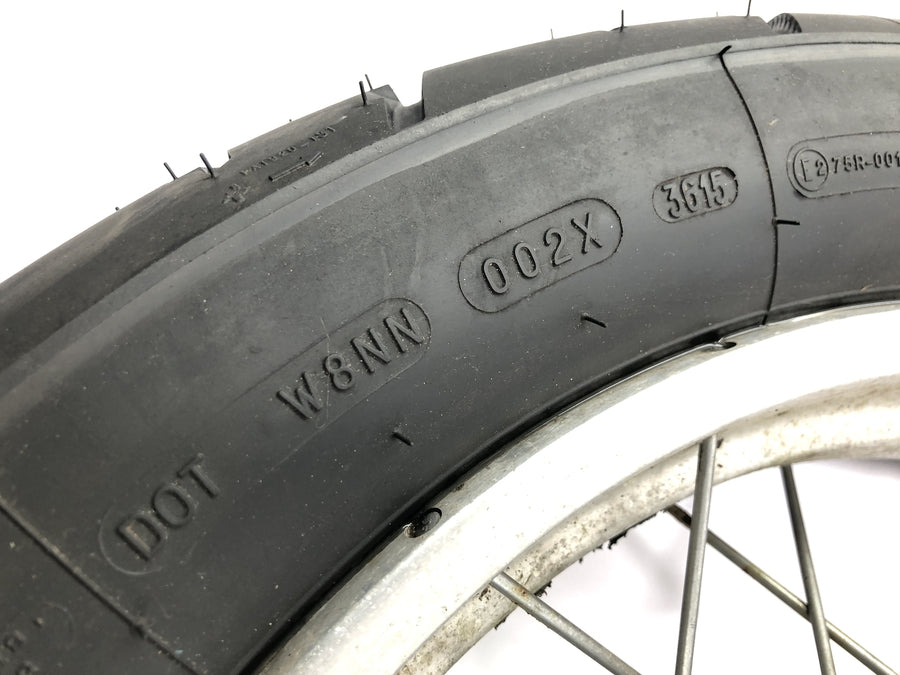 BMW R 100 GS 247E [1991] - rear wheel rim spoke wheel 2.50 x 17"