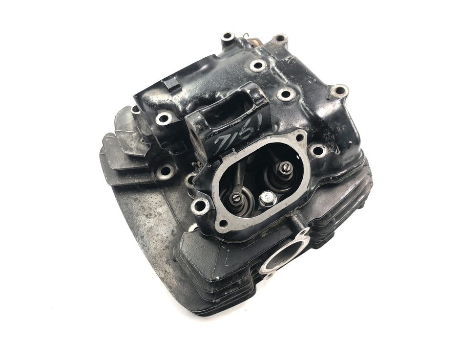 Honda FT 500 PC07 [1983] - Cylinder head valve head rocker arm worn in