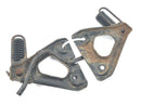 Honda XL 600 RM PD03 [1985] - Rear passenger footrests, foldable pair-4